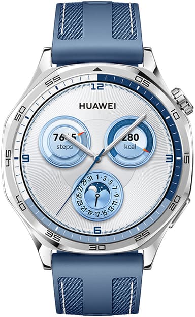 Huawei Watch GT 5 sportsur 46mm (blå) + FreeBuds 5i gaveæske