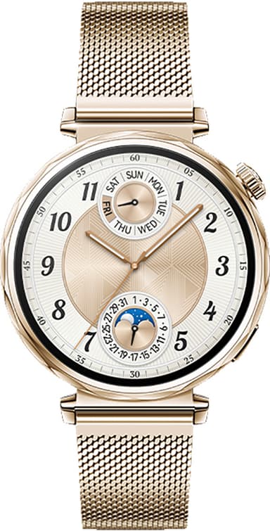 Huawei Watch GT 5 sportsur 41mm (guld) + FreeBuds 5i gaveæske