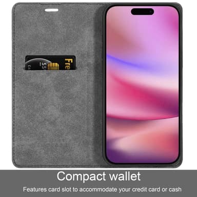 iPhone 16 PRO Cover Etui Case (Rød)