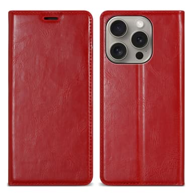 iPhone 16 PRO Cover Etui Case (Rød)