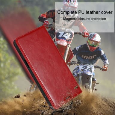 iPhone 16 PRO Cover Etui Case (Rød)