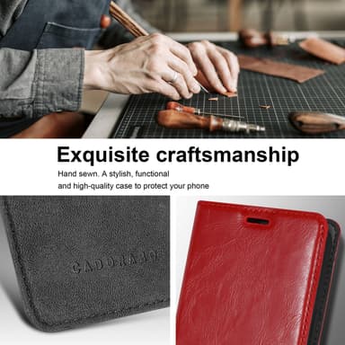 iPhone 16 PRO Cover Etui Case (Rød)