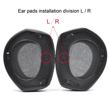 Ørepuder til Sennheiser HDR RS 165/175/185/195 Læder ørepuder