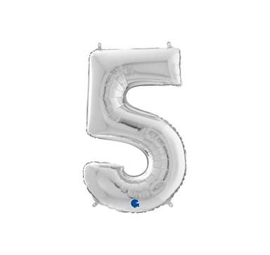 Nummer ""5"" Sølv