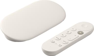 Google TV Streamer (4k) og Google TV Streamer Voice Remote