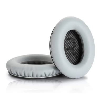 Ørepuder til Bose QC35 I/II, QC25, QC15, QC 2 AE 2, AE 2i, AE 2w, SoundTrue, SoundLink Grå