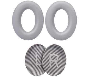 Ørepuder til Bose QC35 I/II, QC25, QC15, QC 2 AE 2, AE 2i, AE 2w, SoundTrue, SoundLink Grå