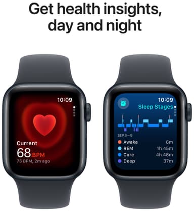Apple Watch SE 2nd Gen 40mm LTE (Midnight Alu/Midnight sport band S/M)