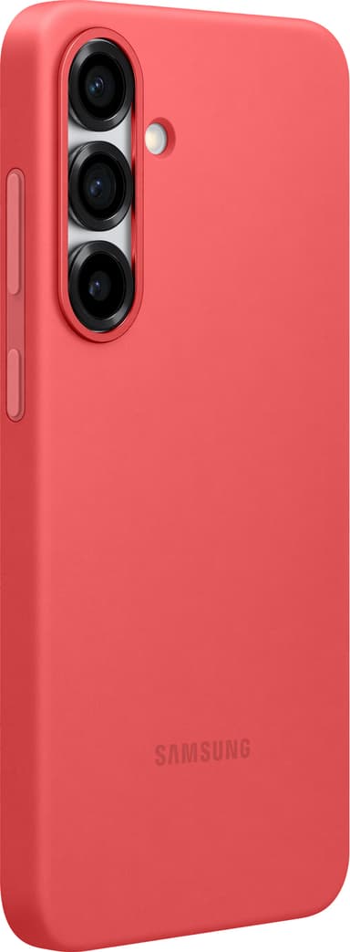 Samsung Galaxy S25+ Silicone etui (rød)