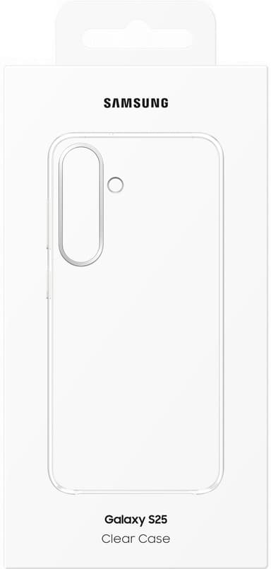 Samsung Galaxy S25 Clear etui (gennemsigtig)