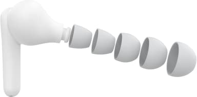 Belkin SoundForm Nano 2 trådløse in-ear-hovedtelefoner (hvid)