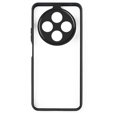 Stødsikkert PC+TPU Cover til Xiaomi Redmi 14C 4G - Gennemsigtigt Bagcover