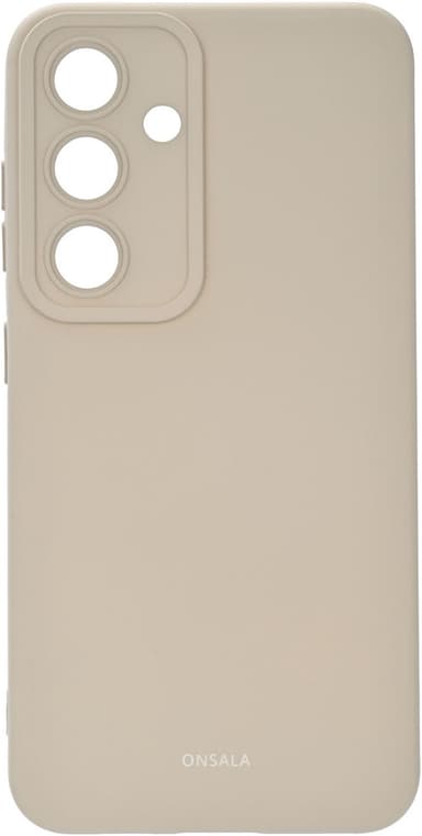 Onsala Samsung Galaxy S25 Silikone etui (beton)