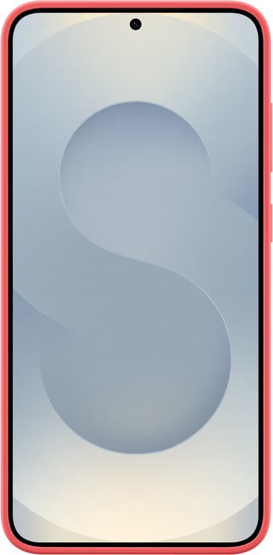 Samsung Galaxy S25+ Silicone etui (rød)