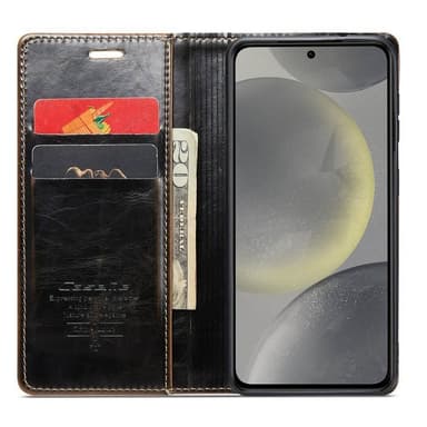 CaseMe mobilcover 003 Samsung Galaxy S25 Plus - Brun