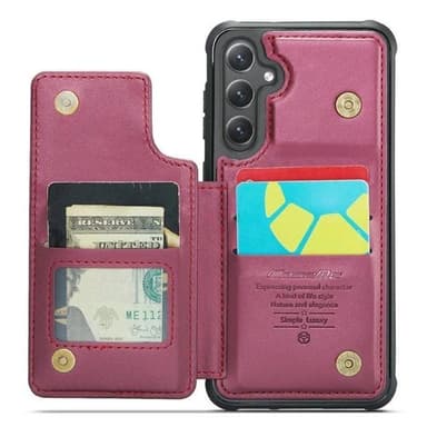 CaseMe mobilcover C22 Samsung Galaxy S25 - Bordeaux
