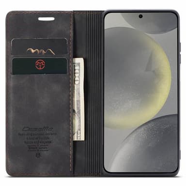 CaseMe mobilcover 013 Samsung Galaxy S25 - Sort