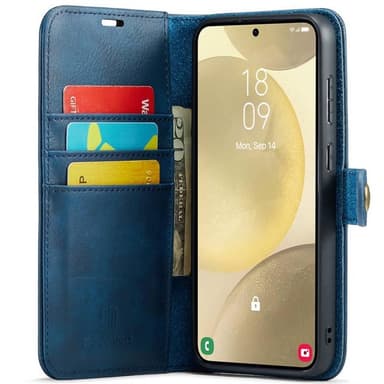 Wallet DG-Ming 2i1 Samsung Galaxy S25 - Blå