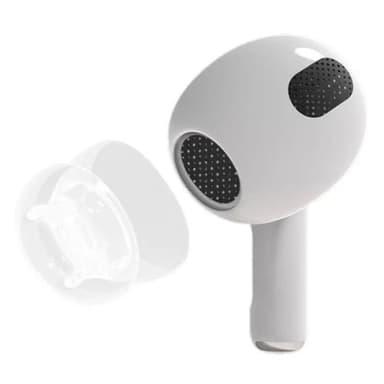 1-par TPE ørepuder AirPods (Gen4) - M - Clear