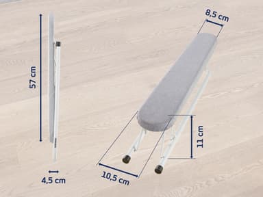 Leifheit Ærmebræt 57 x 10,5 cm Sølv