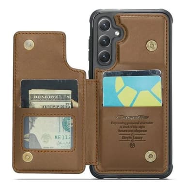 CaseMe mobilcover C22 Samsung Galaxy S25 Plus - Brun