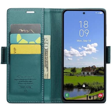 CaseMe mobilcover 023 Samsung Galaxy S25 - Petrol