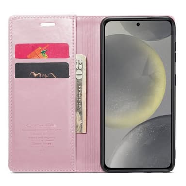 CaseMe mobilcover 003 Samsung Galaxy S25 Plus - Lyserød
