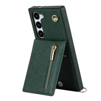 Zipper halskæde cover Samsung Galaxy S25 Plus - Grøn