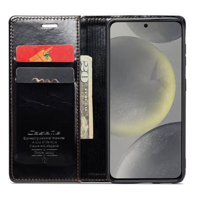CaseMe mobilcover 003 Samsung Galaxy S25 Plus - Sort