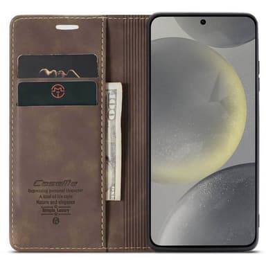 CaseMe mobilcover 013 Samsung Galaxy S25 - Coffee