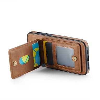 DG-Ming Magking K1 2i1 cover iPhone 13 Pro Max - Brun