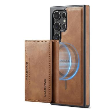 DG-Ming Magking K2 2i1 cover Samsung Galaxy S24 Ultra - Brun