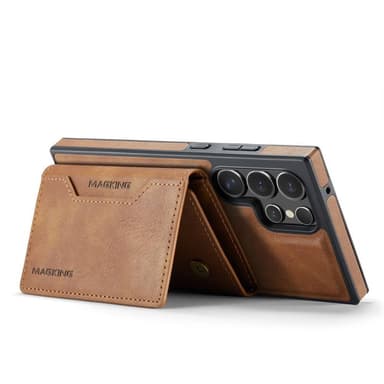 DG-Ming Magking K2 2i1 cover Samsung Galaxy S24 Ultra - Brun