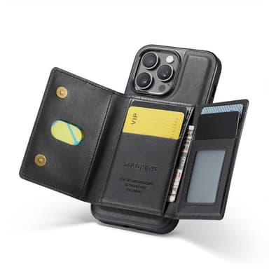 DG-Ming Magking K2 2i1 cover iPhone 15 Pro Max - Sort