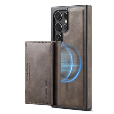 DG-Ming Magking K2 2i1 cover Samsung Galaxy S23 Ultra - Coffee