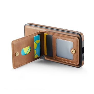 DG-Ming Magking K1 2i1 cover Samsung Galaxy S24 Plus - Brun
