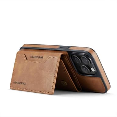 DG-Ming Magking K2 2i1 cover iPhone 15 Pro Max - Brun