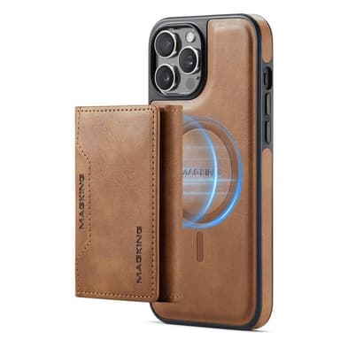 DG-Ming Magking K2 2i1 cover iPhone 12 Pro - Brun
