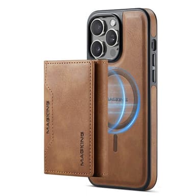 DG-Ming Magking K2 2i1 cover iPhone 15 Pro Max - Brun