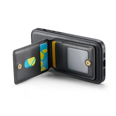 DG-Ming Magking K1 2i1 cover iPhone 15 Plus - Sort