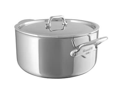 Mauviel Gryde med stållåg Steel