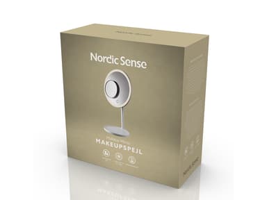 Nordic Sense Makeupspejl m. lys Hvid