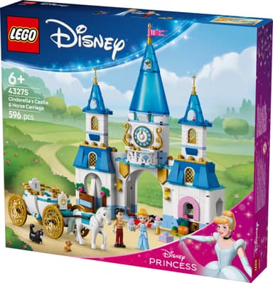 LEGO Disney Princess Askepots slot og karet 43275