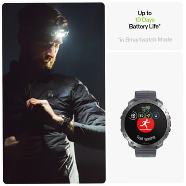 Polar Grit X2 Pro sportsur S-L (grå)