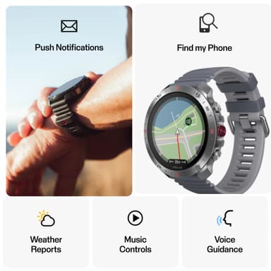 Polar Grit X2 Pro sportsur S-L (grå)