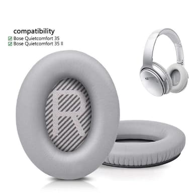 Bose QC 35 Puder fra headphoneparts.se - black