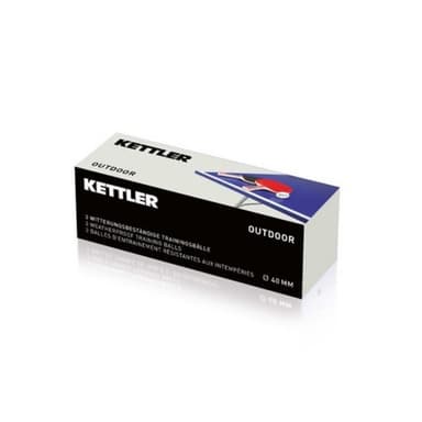 Kettler Bordtennisbolde Outdoor 3-pak