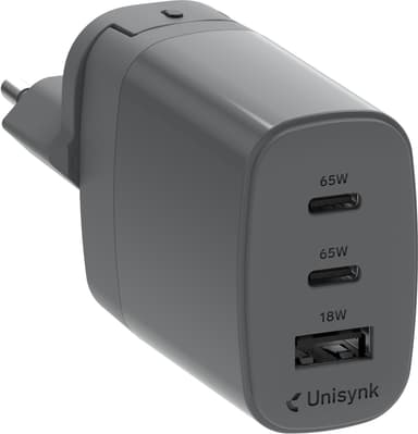 Unisynk 3-ports universaloplader