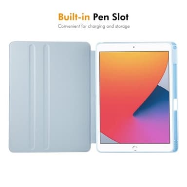 Kunstlædertaske med stativ til iPad Air 10.5 / Pro 10.5 / 10.2 - Grå