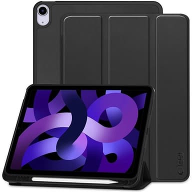 Tech-Protect-etui med penneholder til iPad Air 10,9"" 2020-2022 / 11"" 2024 - Sort